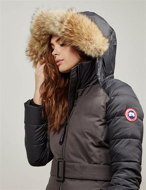 canada goose women's parka with fur